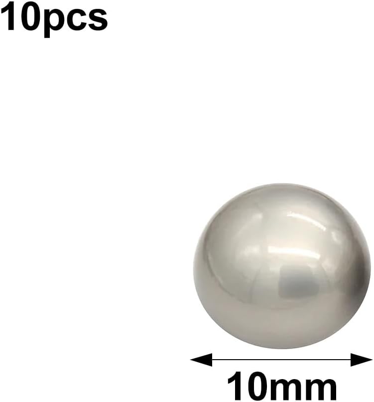 Silver 10mm 10PCS Metal Sewing Buttons Half Round Mushroom Buttons for Coat Windbreaker Knit Bags - Image 2